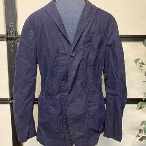 Banana Republic Mens Blue Jacket 3 button Size 40S